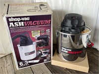 Shop Vac ash vacuum