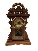 Antique Ingraham Gingerbread Mantle Clock