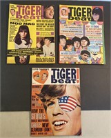 Lot of Vintage Tiger Beat Magazines