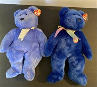 (2) Large Beanie Buddies with Original Tags