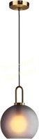 Frosted Grey MZSUS Pendant Lamp  9.8 inch