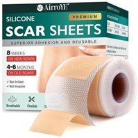 Silicone Scar Sheets  Tape(1.6x120 Roll)