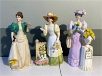 3 Avon Award Figurines