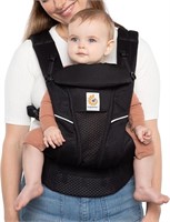 Onyx Black Ergobaby All Carry Positions Breathable