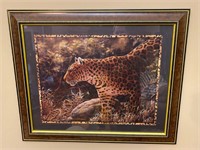Framed Cheetah Picture