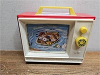 Vintage Fisher Price Giant Screen-Music Box TV  #2
