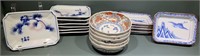 BOX OF ORIENTAL PORCELAIN DISHES