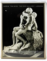 Tate Gallery Exhibition Print Rodin's The Kiss