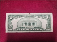 1950 A $5 bill