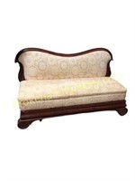 Upholstered Parlor Settee