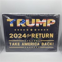METAL 2024 TRUMP TAKE AMERICA BACK SIGN