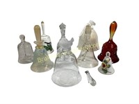 Collection of Glass Table Bells