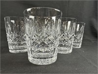 Waterford Set of 6 "Lismore" Double Old Fashioned