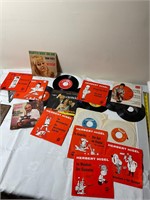 Vintage 7 inch record lot