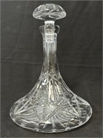 Crystal Ships Decanter 16 Points w/ Stopper