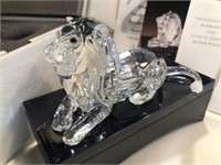 Swarovski Crystal Figurine Lion Annual Ed. 185410