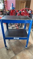 KREG ROLL AROUND METAL CART 28" X 20" X 39"