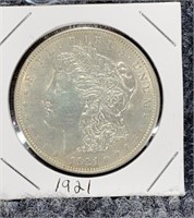 1921 Morgan Silver Dollar US Mint Coin