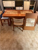 Mid Century teak dinning table with chairs