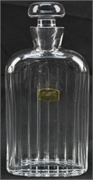Atlantis Crystal Whiskey Flask Bottle with Stopper