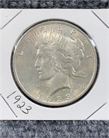 1923 Silver Peace Dollar US Mint Coin