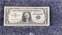 1957-A Silver Certificate US Currency Note