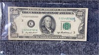 1950-B $100 Federal Reserve Note US Currency