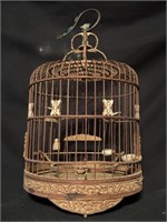 Exquisite & Rare Fine Chinese Bamboo SongBird Cage