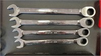 SNAP-ON RATCHET WRENCH SET 13/16"-1"