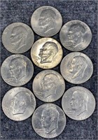 10-1976 Eisenhower  "IKE" Dollars US Mint Coins