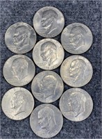10-1976 Eisenhower  "IKE" Dollars US Mint Coins