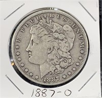 1887-O Morgan Silver Dollar US Mint Coin