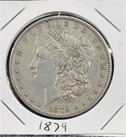 1879 Morgan Silver Dollar US Mint Coin
