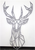 Steel Laser/Plasma Cut Modern Geometric Deer