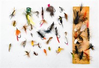 Large Group of Fishing Flies