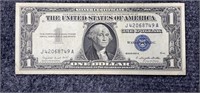 1957-A US $1 Silver Certificate Currency Note