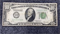 1928-B $10 Federal Reserve Note US Currency