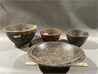 4 Tibetan bowls