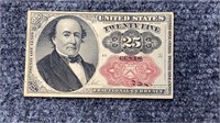 1874 Fractional Currency 25 Cent