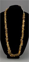 Chinese Natural Amber Necklace
