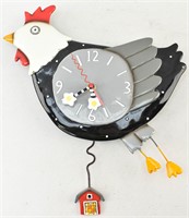 Allen Designs Flew the Coop Chicken Clock