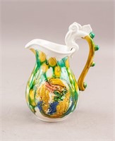Chinese Porcelain Dragon Pitcher Tang Style