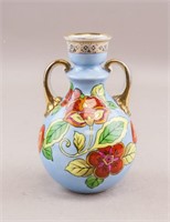 Japanese Noritake Gilt Porcelain Vase