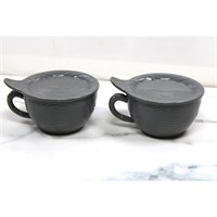 Temp-tations Woodland Set of 2 Soup Mugs - Grey