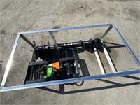 New Wolverine Skid Steer Auger Attachment (C433E)