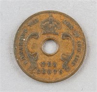 1936 East Africa 10 Cents Coin