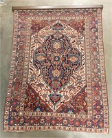 Vintage Serapi Style Hand Woven Rug