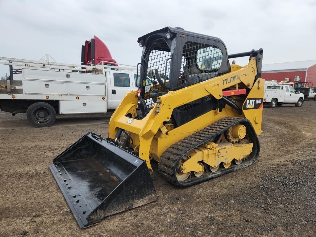 2018 Caterpillar 259D Skid Steer Tracked Loader