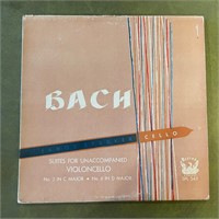 Janos Starker Bach cello classical MONO LP