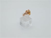 10K Yellow Gold Tri Color Ring 2 grams